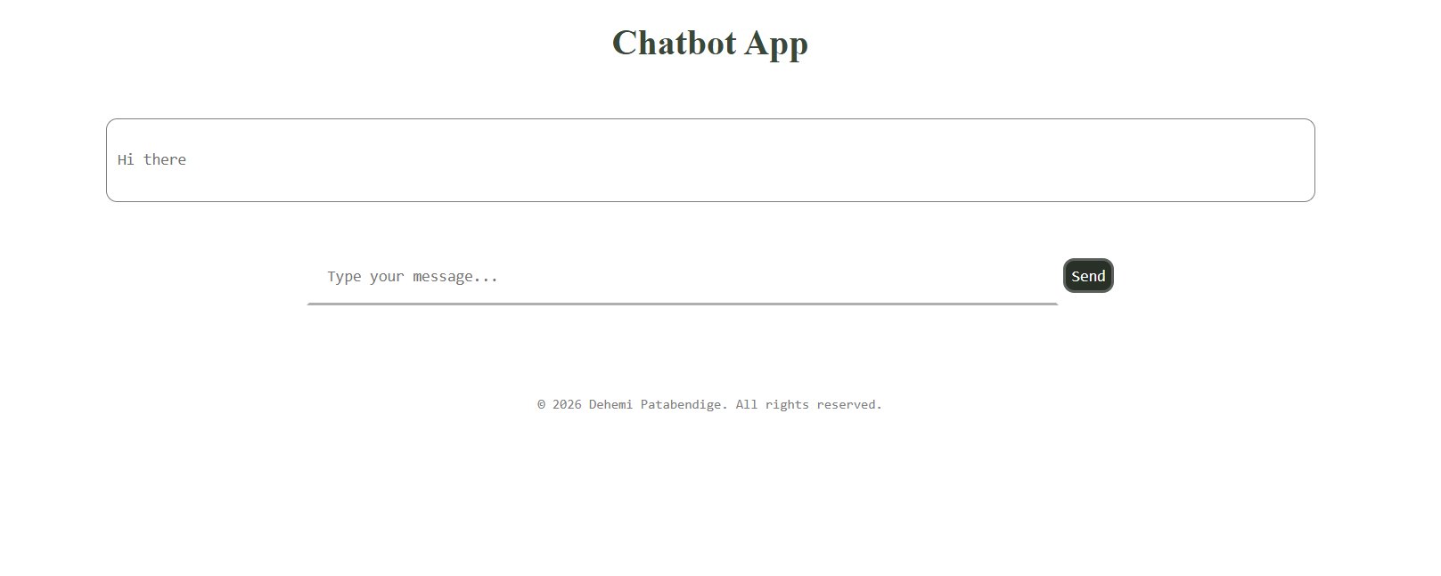 AI Chatbot